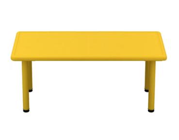 Tisch Felix, rechteckig - gelb