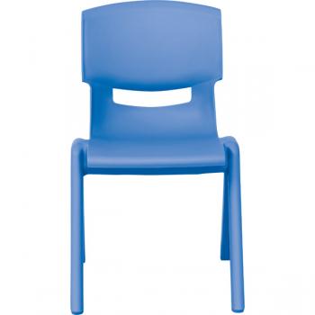 Stuhl Felix 2, Sitzhöhe 30 cm, für Tischhöhe 53 cm, blau