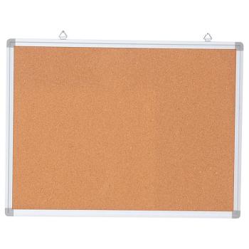Korktafel mit Alurahmen, 45 x 60 cm