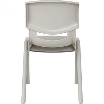 Stuhl Felix 3, Sitzhöhe 35,5 cm, für Tischhöhe 59 cm, graubeige