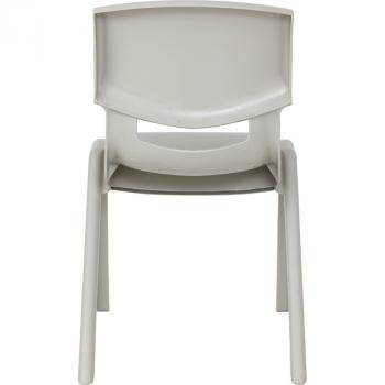 Stuhl Felix 4, Sitzhöhe 40 cm, für Tischhöhe 64 cm, graubeige