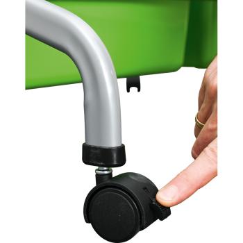 Magnetisches Whiteboard, mobil, 75 x 100 cm mit Behälter