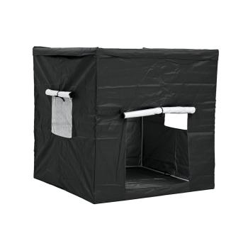 Sensorisches Zelt, schwarz/silber