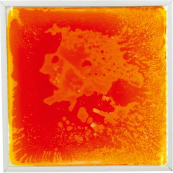 Sensorik-Bodenfliese mit Licht, orange