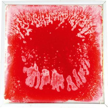 Sensorik-Bodenfliese mit Licht, rot