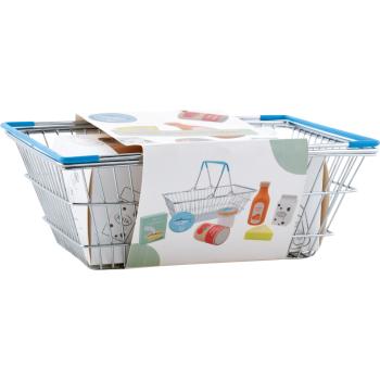 Einkaufskorb mit Lebensmitteln