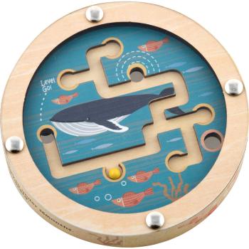 Doppelseitiges Kugelspiel, rund