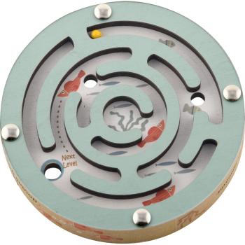 Doppelseitiges Kugelspiel, rund