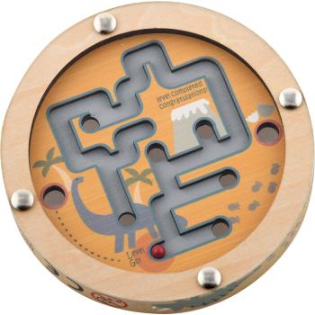 Doppelseitiges Kugelspiel, rund