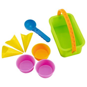 Sandförmchen Eisdiele