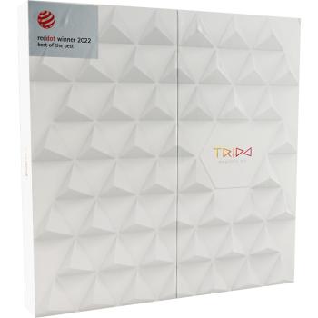 Magnetbausteine TRIDO, 36-teilig, Grüntöne