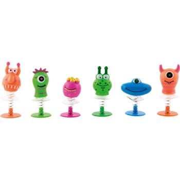 Springende Monster, 6er Set