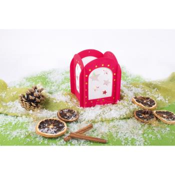 Holzlampion zum Selbstgestalten