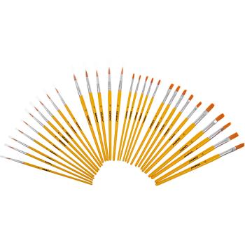 Rund- und Flachpinsel 30er Set