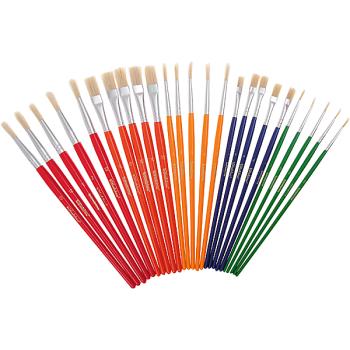 Rund- und Flachpinsel 25er Set