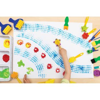 Pinsel- und Stempelset, 25 Teile