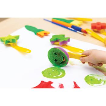 Pinsel- und Stempelset, 25 Teile