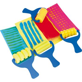 Strukturwalzen, 4er-Set