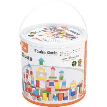 Holzbausteine Amelie, 100 Stck.