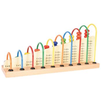 Bogenabakus mit Aufgaben