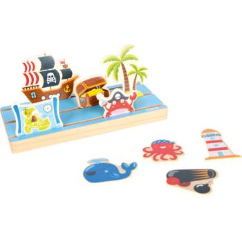 Legespiel 3D - Schatzinsel / Bauernhof