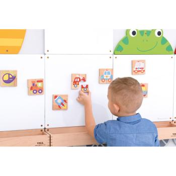 Magnetische Holzpuzzles, Fahrzeuge
