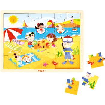 Holzpuzzle 4 Jahreszeiten - Sommer