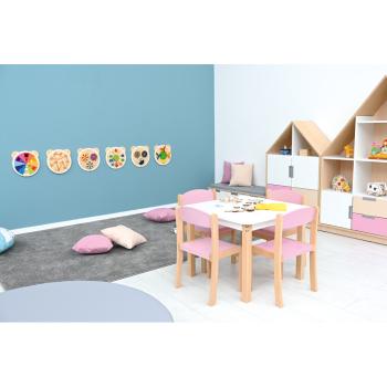 Wandapplikation Motorikspiel, Wirbelräder