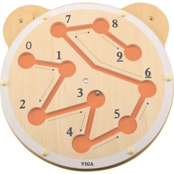 Wandapplikation Motorikspiel, Ball-Labyrinth