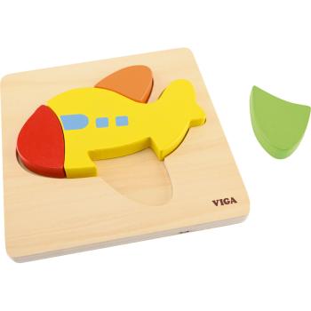 "Holz-Legepuzzle, Flugzeug"