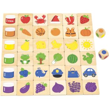 Legespiel - Farben lernen