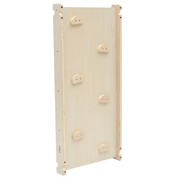 2-in-1 Rutsche und Kletterwand