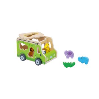 Auto-Sortierer mit Tieren