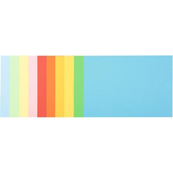 Zeichenkarton A3, 10 Bogen, 10 Farben