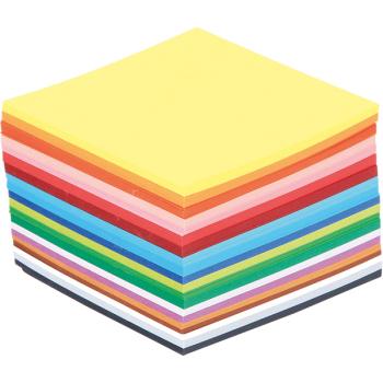 Origami Faltblätter - Quadrat 80 viele Farben