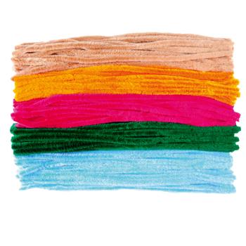 Chenilledraht, lang/dick