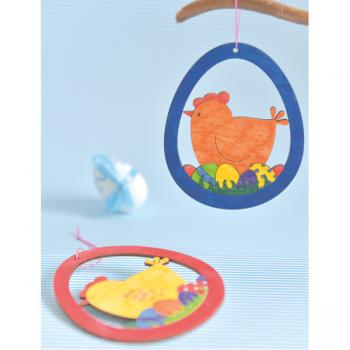 Holzanhänger - Osterküken