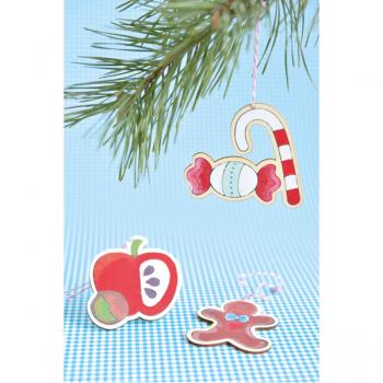 Holz-Anhänger Weihnachtsfreude