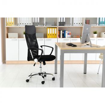 Drehstuhl Nero mit Netzrückenteil