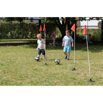 Markierungsfahne mit Ständer, 4 Stck.