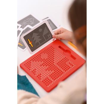 Magnet-Zeichentafel mit Vorlagen, klein