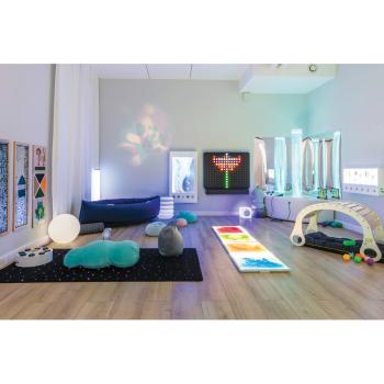 Leuchtender Teppich (1 x 2 m) mit Steuerkonsole