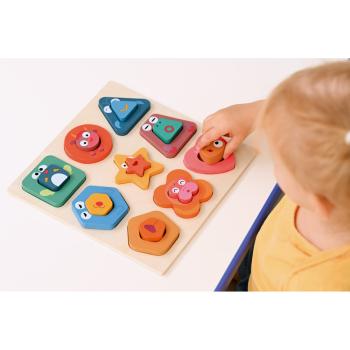 Einlegepuzzle mit Tiermotiven