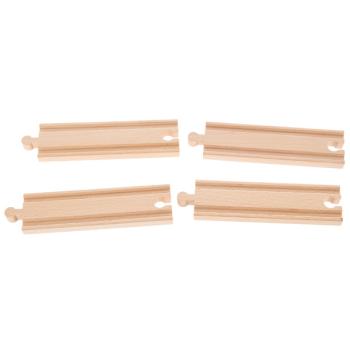 Holzschienen Set 4