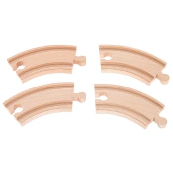 Holzschienen Set 6