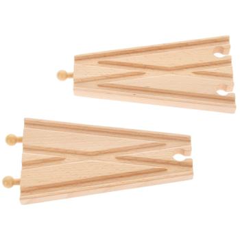Holzschienen Set 12