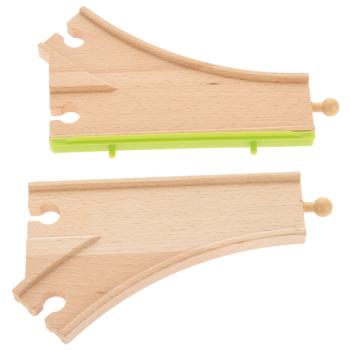 Holzschienen Set 26, Doppelbahn