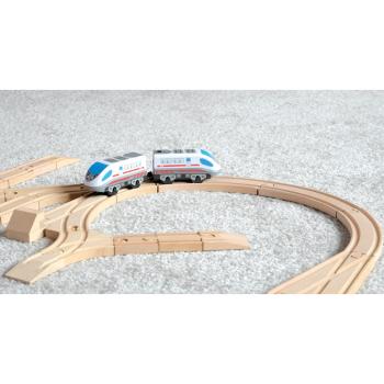 Holzeisenbahn, Ergänzungsset E, 187 Elemente