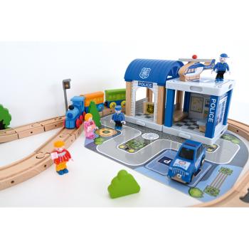 Holzeisenbahn, 90 Elemente