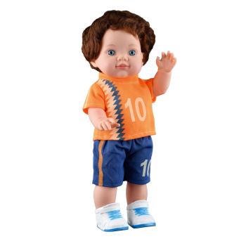 Puppe Robbie, der Fussballer, Grösse 38 cm